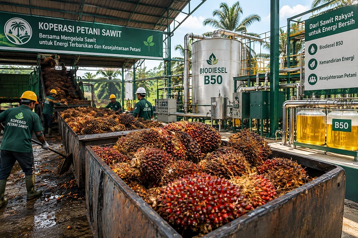 Petani Sawit Minta Jalur Khusus Memasok Bahan Baku Biodiesel B50