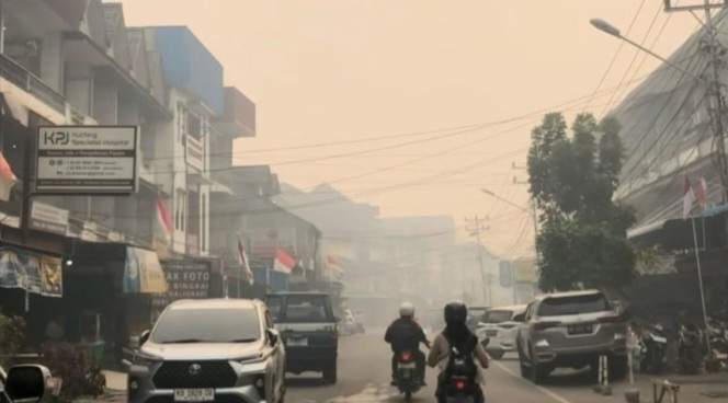 Pemkot Pontianak: Sekolah Masih Belajar Daring karena Asap Masih Tebal