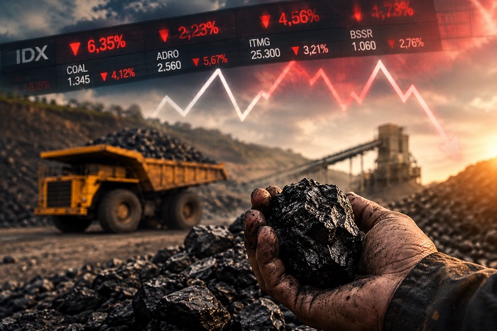 Buntut Force Majeure, Saham PT Bayan Resource Remuk di Lantai Bursa