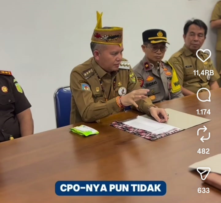 Pemkab Gunung Mas Tutup Sementara Kebun Sawit PT Bumi Agro Prima