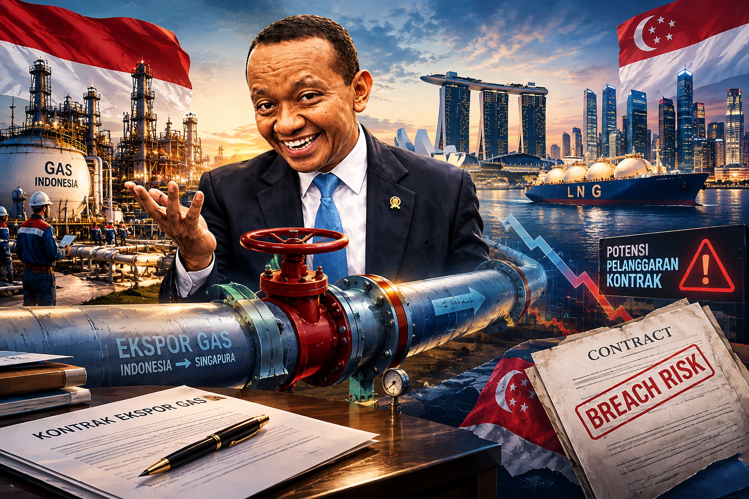 Ilustrasi Menteri ESDM, Bahlil Lahadalia.