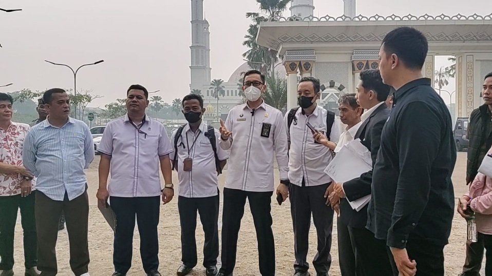 Sidang Lapangan Dugaan Penyimpangan Dana Hibah Yayasan Mujahidin