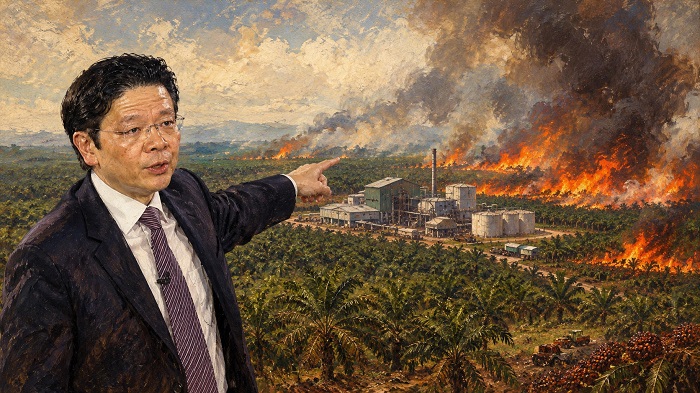 Ilustrasi Perdana Menteri Singapura, Lawrence Wong.