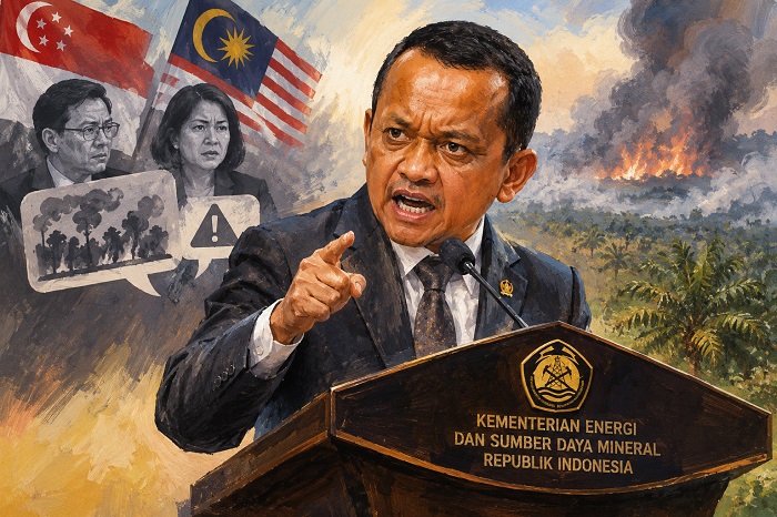 Ilusrasi Menteri ESDM, Bahlil Lahadalia.